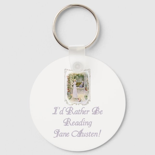 Ich würde eher Jane Austen lesen! Schlüsselanhänge Schlüsselanhänger (Vorderseite)