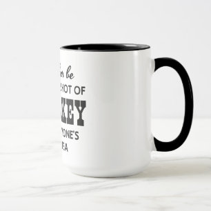Ich würde eher jemand schoss vom Whisky sein Tasse