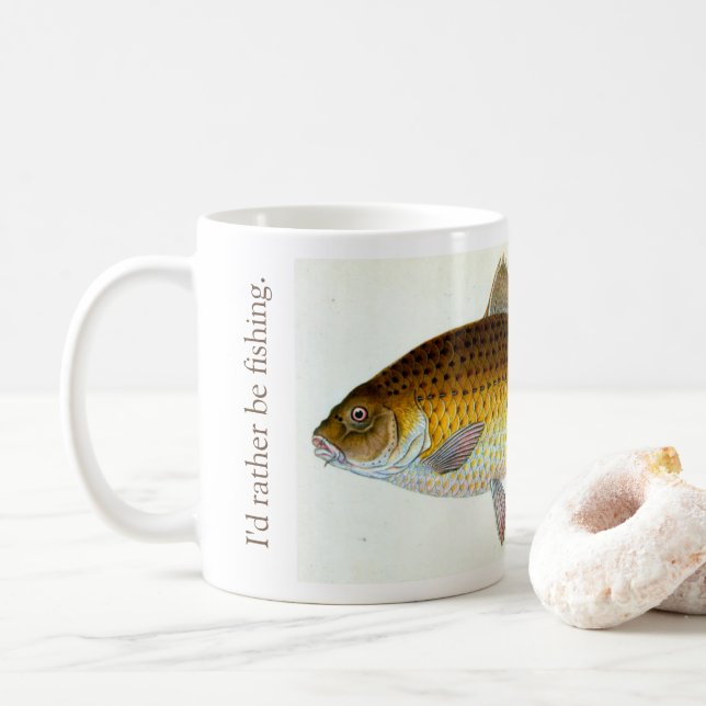 Ich würde eher Karpfenfischen Tasse sein (Mit Donut)
