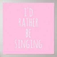 Ich würde eher lustige Zitate singen, Rosa und Wei