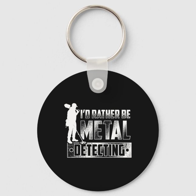Ich würde eher Metall sein, das Shirt erkennt - Sc Schlüsselanhänger (Vorderseite)