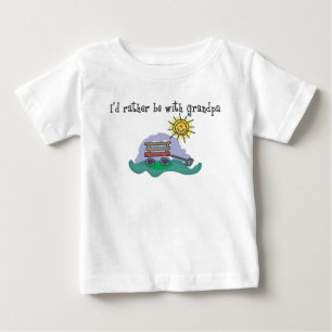 Ich würde eher mit Großvater sein! Baby T-shirt