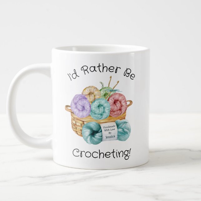 Ich würde eher Personalisiert kreuzen Jumbo-Tasse (Links)