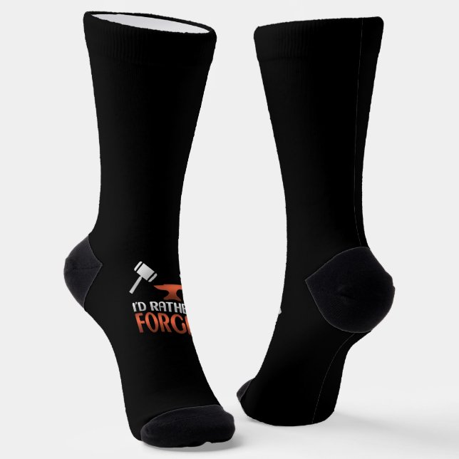 Ich würde eher Schwarzschmiedehammer schmieden Socken (Gewinkelt)