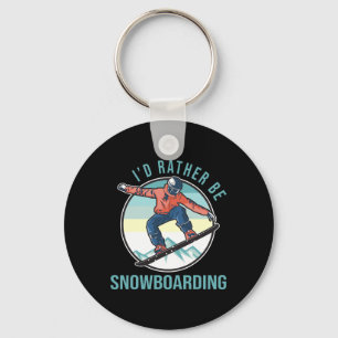 Ich würde eher Snowboarden Retro Ski Goggles Winte Schlüsselanhänger