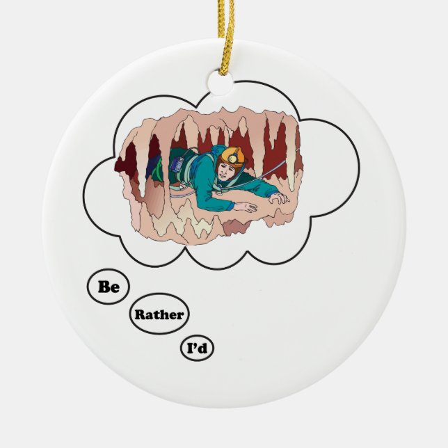 Ich würde eher Spelunking 3 sein Keramikornament (Vorne)