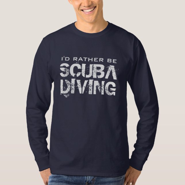 Ich würde eher Sporttauchen-Shirt sein T-Shirt (Vorderseite)