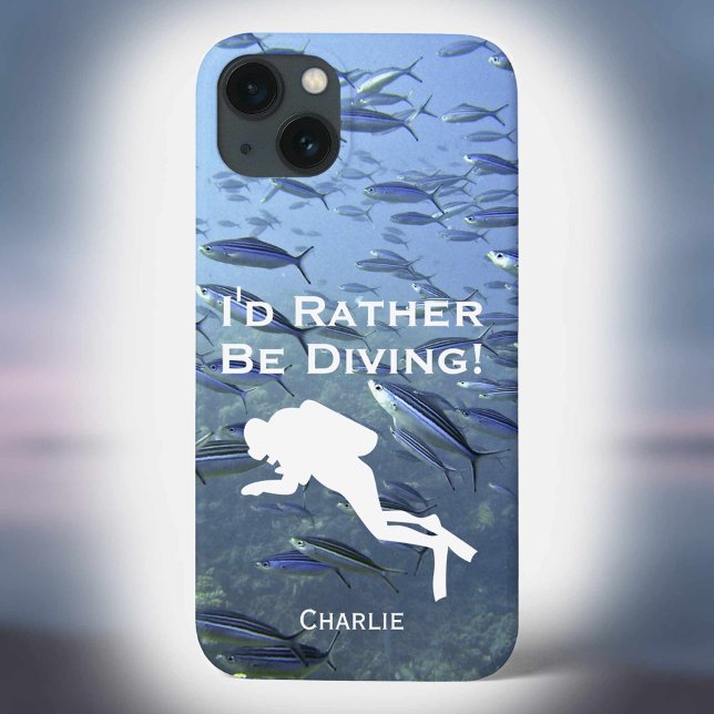 Ich würde eher tauchen. Personalisieren. Case-Mate iPhone Hülle (Von Creator hochgeladen)