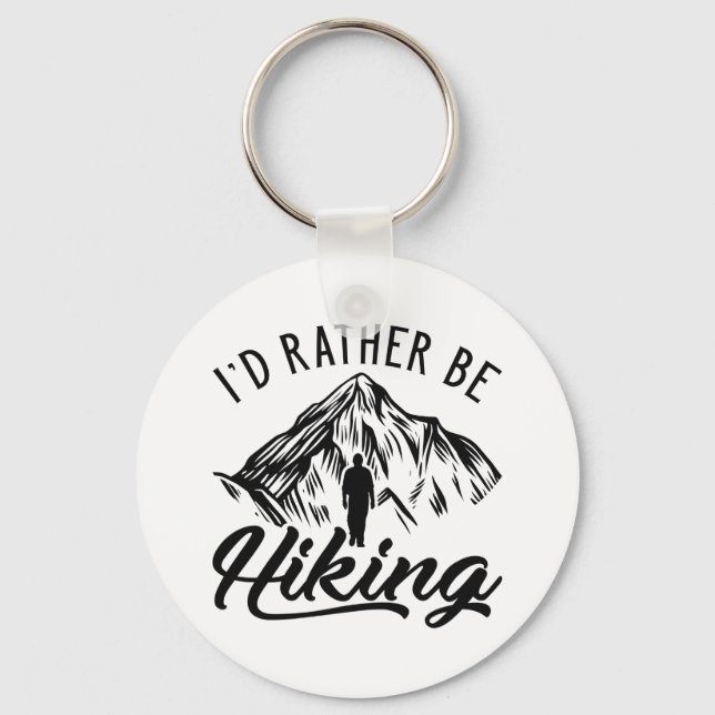 Ich würde eher wandern schlüsselanhänger (Vorderseite)