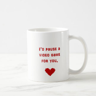 Ich würde ein Videospiel für Sie Tasse pausieren