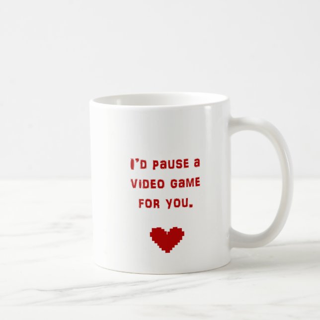 Ich würde ein Videospiel für Sie Tasse pausieren (Rechts)