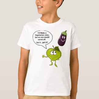 Ich würde einen vegetarischen Witz machen T-Shirt