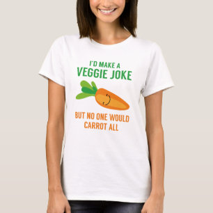 Ich würde einen Veggie Joke machen T-Shirt