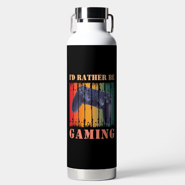 ICH WÜRDE GERADE SPIELEN TRINKFLASCHE (Vorderseite)