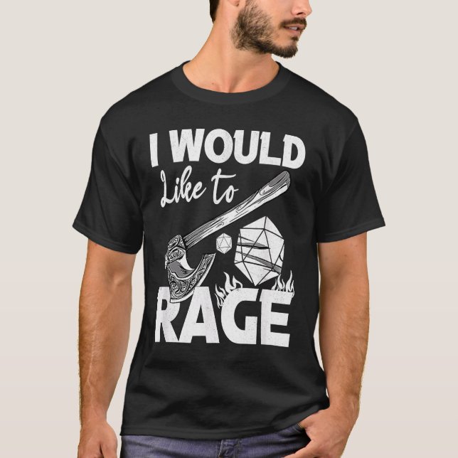 Ich würde gerne Tabletop B. T-Shirt (Vorderseite)