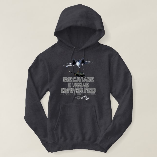 ICH WURDE INVERTIERT HOODIE (Design vorne)