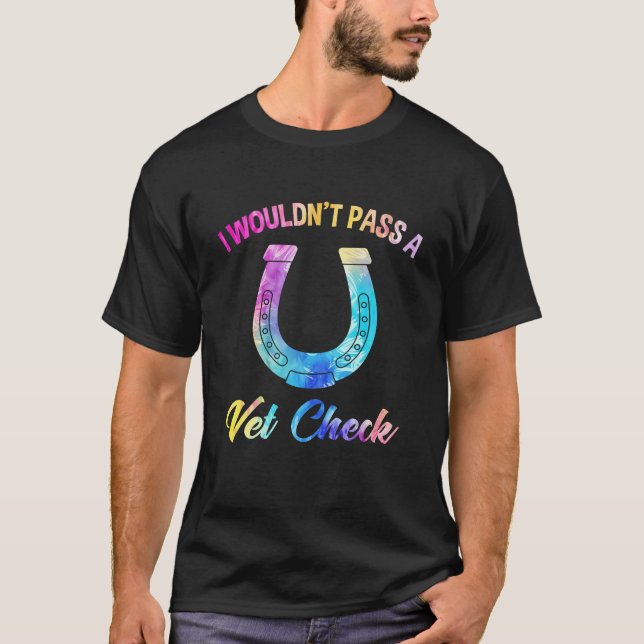 Ich würde keinen Karo mit Tierärzten verbringen T-Shirt (Vorderseite)