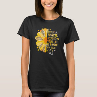 Ich wurde Krankenschwester, weil Ihr Leben meine Z T-Shirt