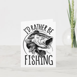 Ich würde lieber angeln Angler-Shirt Fischermann G Karte