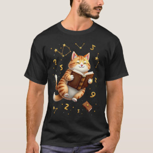 Ich würde lieber Cat Space Booktok Dark Acade lese T-Shirt