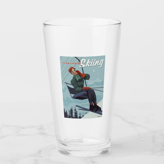 Ich würde lieber Druck überspringen Glas (Vorderseite)
