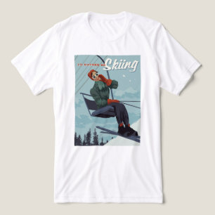 Ich würde lieber Druck überspringen Tri-Blend Shirt
