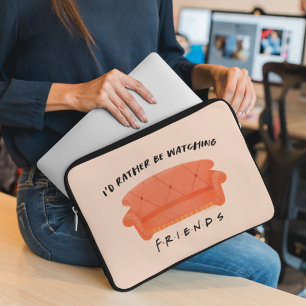 Ich würde lieber FRIENDS™ schauen Laptopschutzhülle