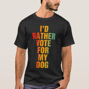 Ich würde lieber für meinen Spaß zur Hundeleistung T-Shirt