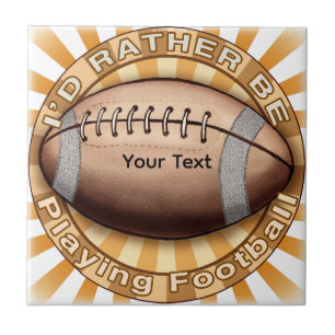 Ich würde lieber Fußball spielen Fliese