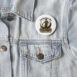 Ich würde lieber Golf spielen Button