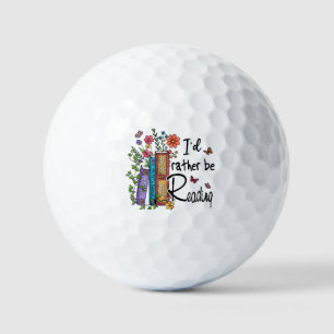 Ich würde lieber lesen golfball