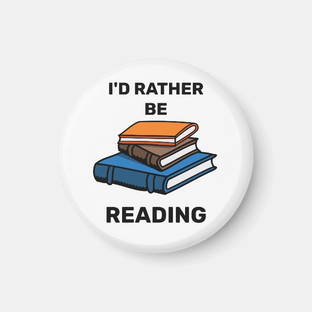 Ich würde lieber lesen magnet (Vorne)