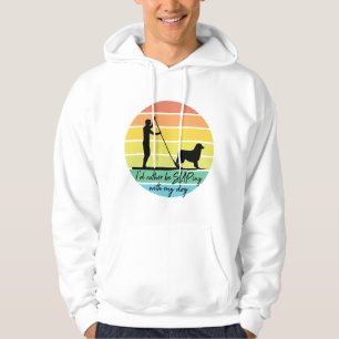 Ich würde lieber mit meinem Hundeschlitten zupfen Hoodie