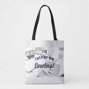 Ich würde lieber nähen tasche