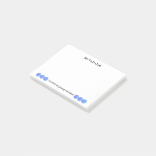 Ich würde lieber Pickleball 4x3 spielen, um das zu Post-it Klebezettel