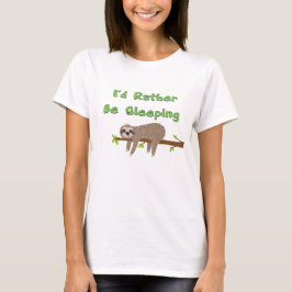 Ich würde lieber sonnige Schlucht auf einer Baumgr T-Shirt