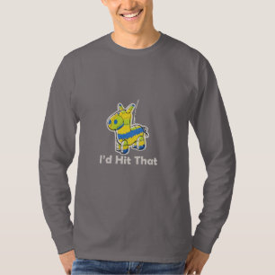 Ich würde lustigen den schlagen T-Shirt