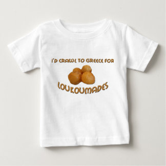 Ich würde nach Griechenland für Loukoumades Baby T-shirt
