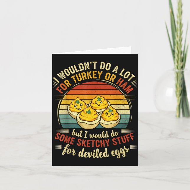 Ich würde nicht viel für Truthahn oder Schinken tu Karte (Vorderseite)