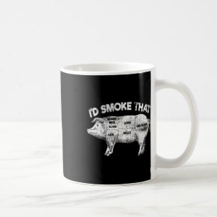 Ich würde rauchen, dass lustige Grillen rauchen Vi Kaffeetasse