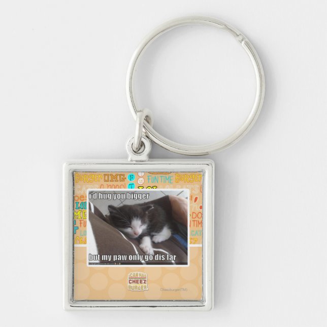 Ich würde Sie größer umarmen Schlüsselanhänger (Vorne)