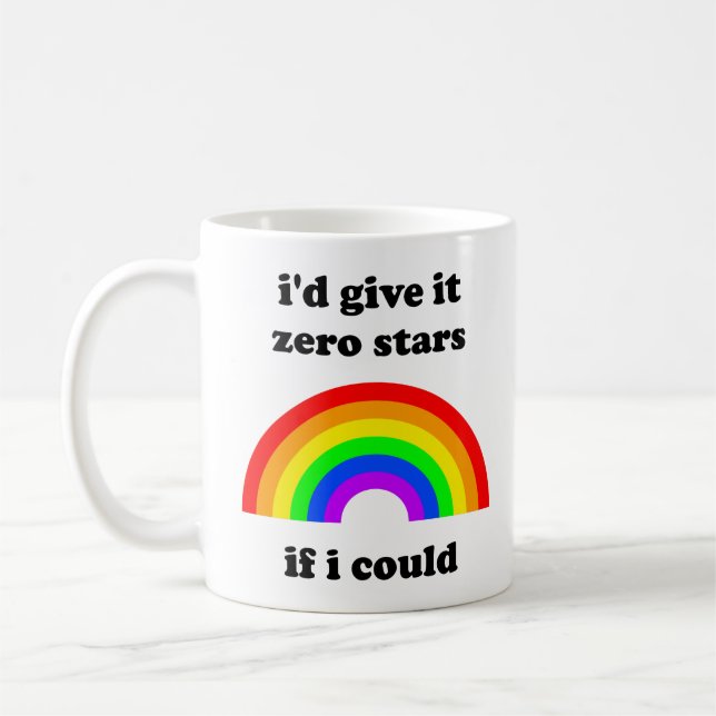 "Ich würde Tasse ihm der nullsterne" geben (Links)