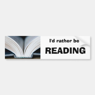 Ich würde vielmehr Autoaufkleber lesen