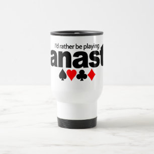 Ich würde vielmehr Canasta-Tasse spielen - wählen Reisebecher