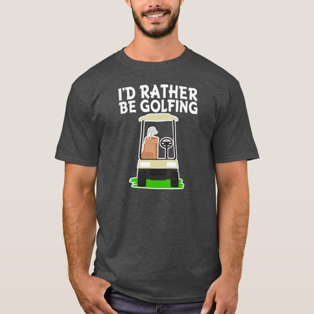 Ich würde vielmehr das Shirt der Männer Golf (Vorderseite)