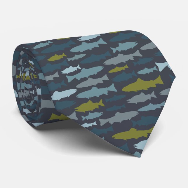 Ich würde vielmehr fischen krawatte (Gerollt)