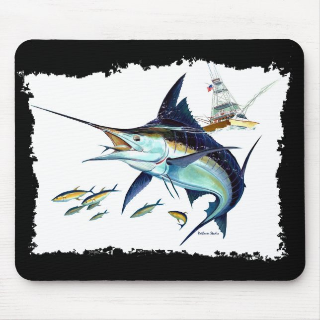 Ich würde vielmehr fischen! mousepad (Vorne)