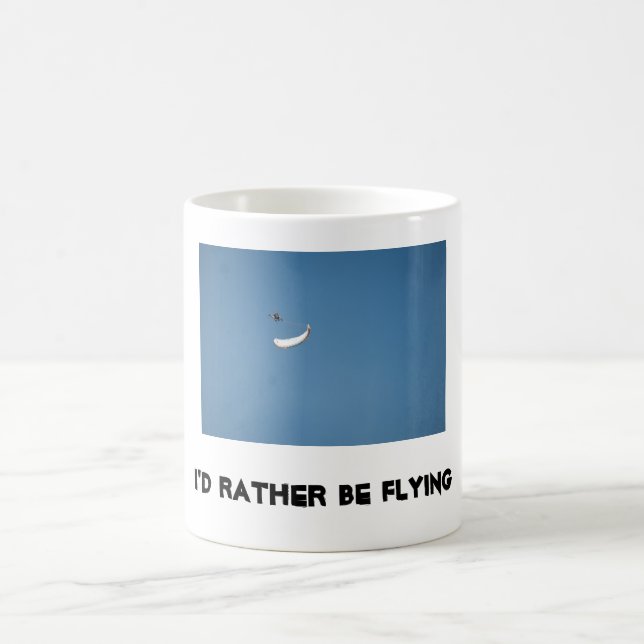 Ich würde vielmehr fliegen kaffeetasse (Mittel)