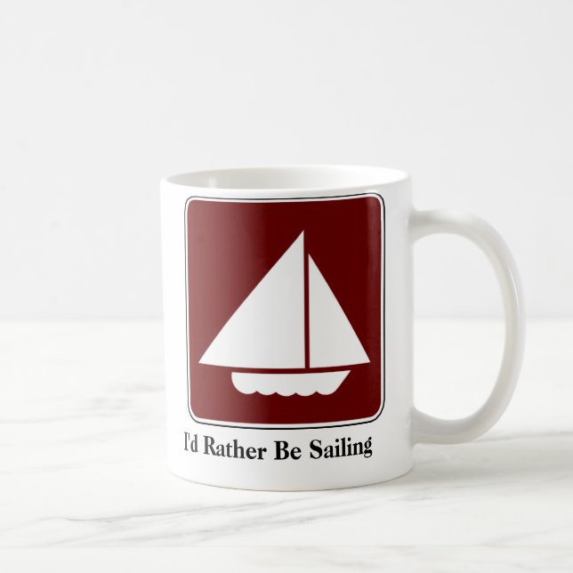 Ich würde vielmehr Kaffee-Tasse segeln Kaffeetasse (Rechts)