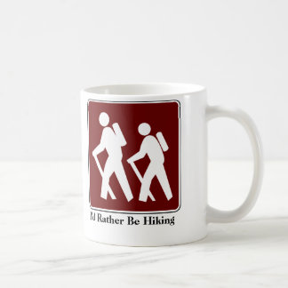 Ich würde vielmehr Kaffee-Tasse wandern Kaffeetasse